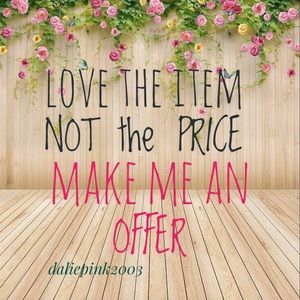 Need your offer to say yes.